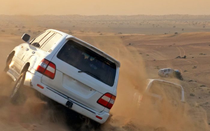 Desert safari in Dubai